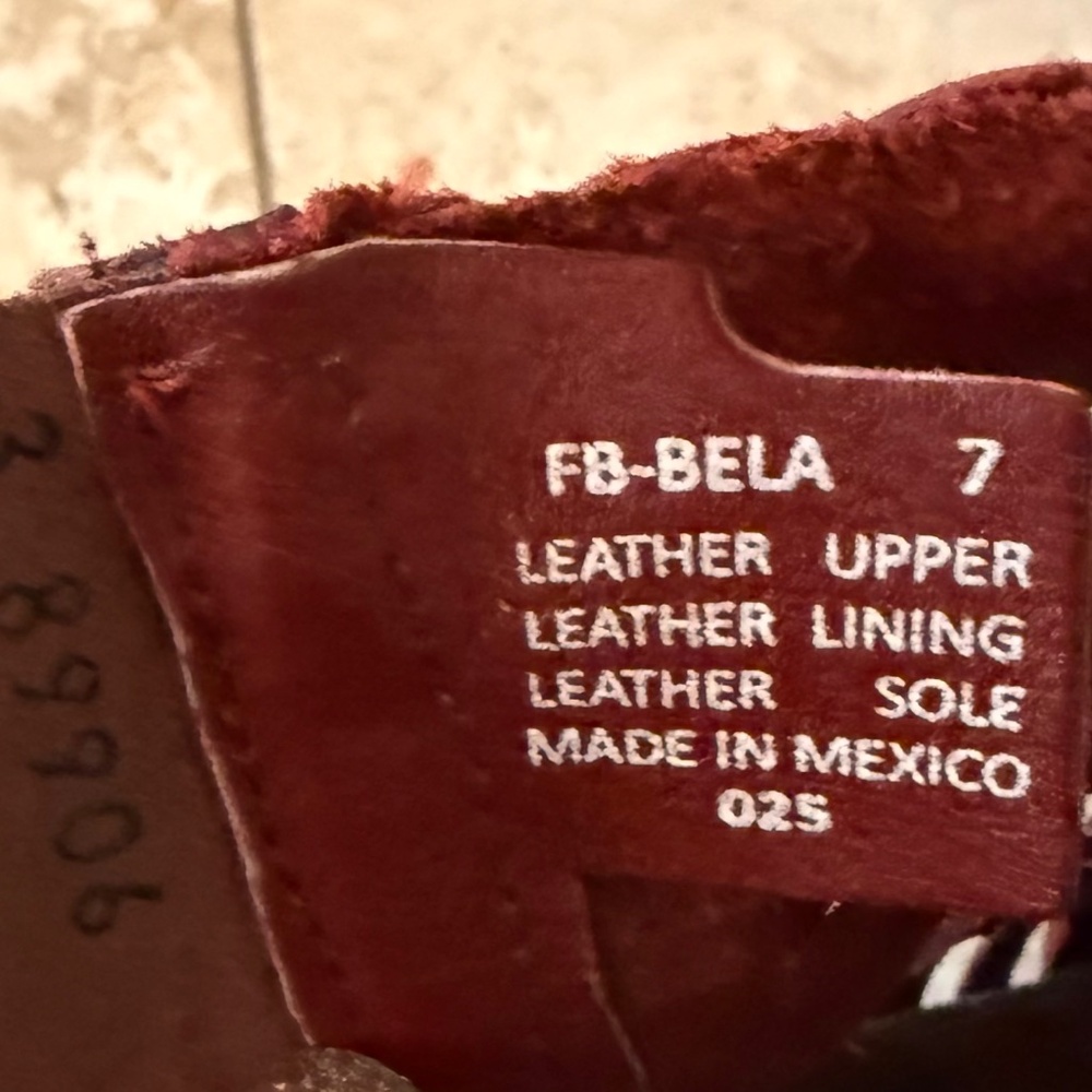 Freebird Bela Red Leather Shoes (7) - Picture 8 of 8